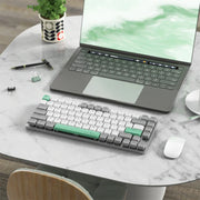 JamesDonkey S1 Cyan Low Profile TKL 機械式矮軸遊戲鍵盤 (茶軸)