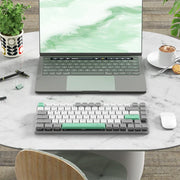 JamesDonkey S1 Cyan Low Profile TKL 機械式矮軸遊戲鍵盤 (茶軸)