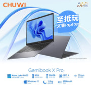 CHUWI GemiBook X Pro Intel Celeron N100 8GB LPDDR5 + 256GB M.2 SSD Window 11 Home