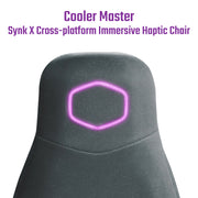 限定優惠 Cooler Master Synk X Cross-platform Immersive Haptic Chair (Lunar Gray)(代理有貨)