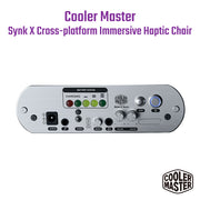 限定優惠 Cooler Master Synk X Cross-platform Immersive Haptic Chair (Lunar Gray)(代理有貨)