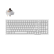 4月優惠 Keychron K4 Pro QMK/VIA 塑膠框架 無線機械鍵盤 白色 (包送順豐站)