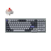 Keychron Q5 Pro QMK/VIA 塑膠框架 無線客製化機械式鍵盤 Silver Grey (包送順豐站)