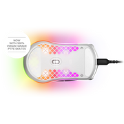 SteelSeries Aerox 3 Snow 超輕量遊戲滑鼠