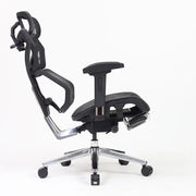 [台灣製造] i-rocks T27S 雲岩網人體工學座椅連摺疊腿托 (3月中到貨)