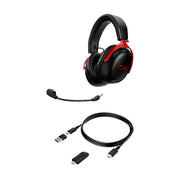 HyperX Cloud III Wireless 7.1 音效 無線遊戲耳機(紅黑色)