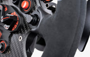 Fanatec ClubSport Steering Wheel Formula V2.5X (QR2) 賽車方向盤軚環 (270mm Alcantara軚環 / 1" 白色OLED顯示 / CS磁力撥片[可升級到Podium系統] / 11按鈕+7軸 FunkySwitch™搖桿+2雙向開關+2多位置開關 / QR2 快拆系統 / PC、PlayStation、Xbox 兼容）