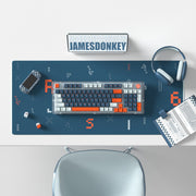 JamesDonkey RS6 96鍵 RGB 三模 熱插拔 機械式鍵盤 (BOX白軸-ICE配色)(包送順豐站)