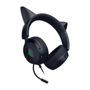 Razer Kraken Kitty V3 X 貓耳造型 RGB 有線耳機 (黑色)