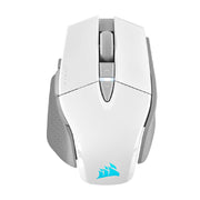 5月優惠 Corsair M65 RGB Ultra Wireless 光學滑鼠(白色)(包送順豐站)