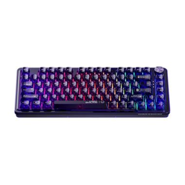 Machenike K500F 81鍵RGB 機械式鍵盤 水晶紫 (綫性冰瑩軸)
