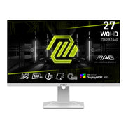 MSI MAG274QRFW 27吋 Rapid IPS WQHD 180Hz 1ms 電競顯示器 白色 (免費送貨)