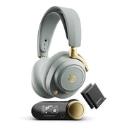 SteelSeries Arctis Nova Elite 無線遊戲耳機(Sage & Gold)(門市有現貨)