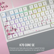 Corsair K70 CORE SE RGB 機械式鍵盤 (MLX Red軸體)(櫻花色-Cherry Blossom)