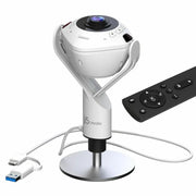 [台灣製造] j5create JVU368 360° AI 智慧全景視訊會議攝影機 (CM-JVU368)