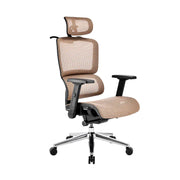 [台灣製造] i-Rocks T07 PLUS 人體工學辦公椅 可可棕 (12月到貨)