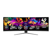 MSI 49" MPG491CQPX QD-OLED 240Hz 5120x1440 DQHD (32:9) 曲面電競顯示器(HDMI2.1) (MO-MP49XQO)