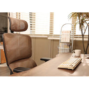 [台灣製造] i-Rocks T07 PLUS 人體工學辦公椅 可可棕 (12月到貨)