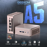 GEEKOM A5 Mini PC AMD Ryzen 5 7430U 16GB RAM + 512GB SSD WIN11 Pro 迷你電腦 (CS-GA5743U)(預計 5 月中到貨)