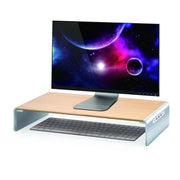 [台灣製造] j5create JCT425 實木螢幕支架 內置 8 合 1 USB-C 集線器 (AC-JCT425)