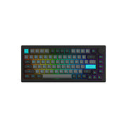 AKKO 5075B Plus 三模 82鍵 RGB機械鍵盤 黑青藍色 (銀軸)(包送順豐站)