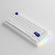 AKKO 5075B Plus 三模 82鍵 RGB機械鍵盤 白藍色