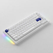 AKKO 5075B Plus 三模 82鍵 RGB機械鍵盤 白藍色 (包送順豐站)