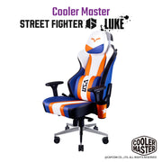 七周年優惠 Cooler Master Caliber X2 人體工學高背電競椅 Street Fighter 6 LUKE (代理有貨)