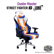 Cooler Master Caliber X2 人體工學高背電競椅 Street Fighter 6 LUKE (代理有貨)(最後1張)