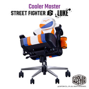 七周年優惠 Cooler Master Caliber X2 人體工學高背電競椅 Street Fighter 6 LUKE (代理有貨)