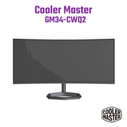 CoolerMaster GM34-CWQ2 34吋 UWQHD 165Hz 1500R 曲面電競顯示器 (此產品不包送貨)