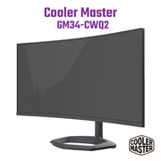 CoolerMaster GM34-CWQ2 34吋 UWQHD 165Hz 1500R 曲面電競顯示器 (此產品不包送貨)