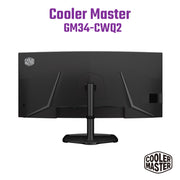 CoolerMaster GM34-CWQ2 34吋 UWQHD 165Hz 1500R 曲面電競顯示器 (此產品不包送貨)