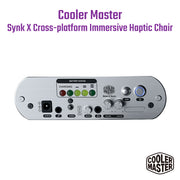 Cooler Master Synk X Cross-platform Immersive Haptic Chair (Lunar Gray)(代理有貨)