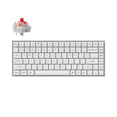 聖誕優惠 Keychron K2 Pro QMK/VIA 鋁框 無線機械鍵盤 白色 (包SF寄出)
