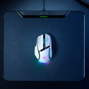 Razer Basilisk V4 Pro 8kHz 人體工學三模無線遊戲滑鼠(白色)