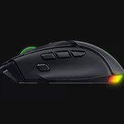Razer Basilisk V4 Pro 8kHz 人體工學三模無線遊戲滑鼠(黑色)