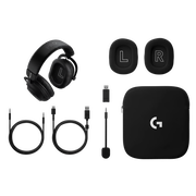 Logitech G PRO X3 LIGHTSPEED 無線電競耳機(黑色)