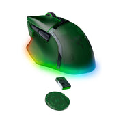 Razer Basilisk V3 Pro 35K 無線人體工學 RGB 遊戲滑鼠(Phantom Green Edition)