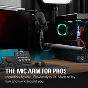 Elgato Wave Mic Arm Pro 麥克風支架(黑色)