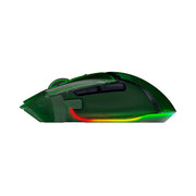 Razer Basilisk V3 Pro 35K 無線人體工學 RGB 遊戲滑鼠(Phantom Green Edition)