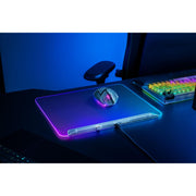 Razer Firefly V2 Pro Multi-zone Chroma 全發光 RGB 遊戲滑鼠墊 (278mm x 360mm)(Phantom White Edition)