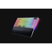 Razer BlackWidow V4 75% Hot-Swappable Phantom White Edition 可換軸 機械式電競鍵盤(觸感橘軸-Phantom White Edition-英文版)