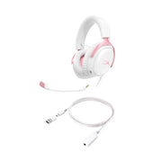 8月優惠 HyperX Cloud III 7.1 音效遊戲耳機(粉白)