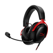 8月優惠 HyperX Cloud III 7.1 音效遊戲耳機(紅黑)
