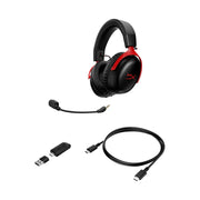 HyperX Cloud III S Wireless 無線遊戲耳機(紅黑色)