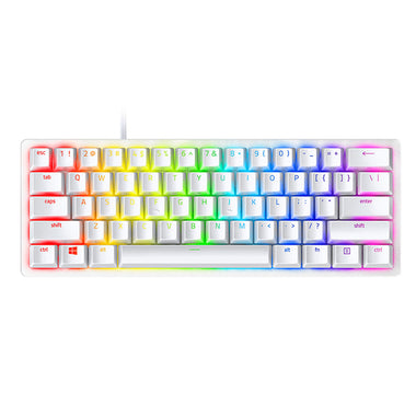 Razer Huntsman Mini 全彩光機械式鍵盤(Mercury白)