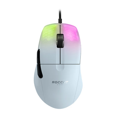 Roccat KONE Pro RGB 遊戲滑鼠 (白色)