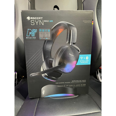 Roccat SYN MAX AIR 無線遊戲耳機 (黑色)