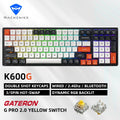 10月優惠 Machenike K600G 100鍵 雙色注塑 RGB Hot-Swappable 藍牙無線三模機械鍵盤